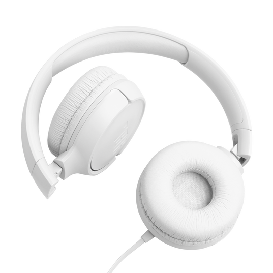 JBL Tune 520C USB-C - White - Hi-Res wired on-ear headphones - Detailshot 3